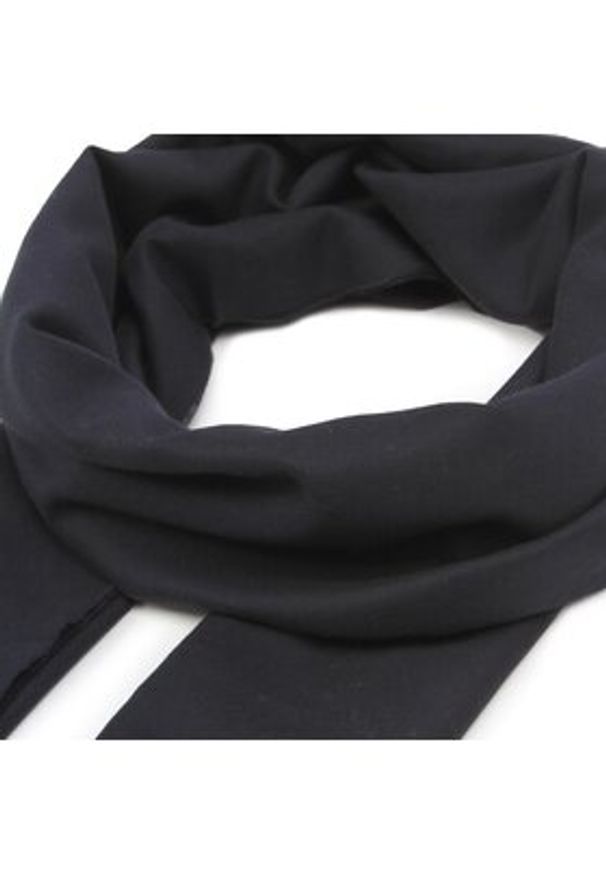TOMMY HILFIGER - Tommy Hilfiger Szal Th Femmine Scarf AW0AW14927 Granatowy. Kolor: niebieski. Materiał: materiał