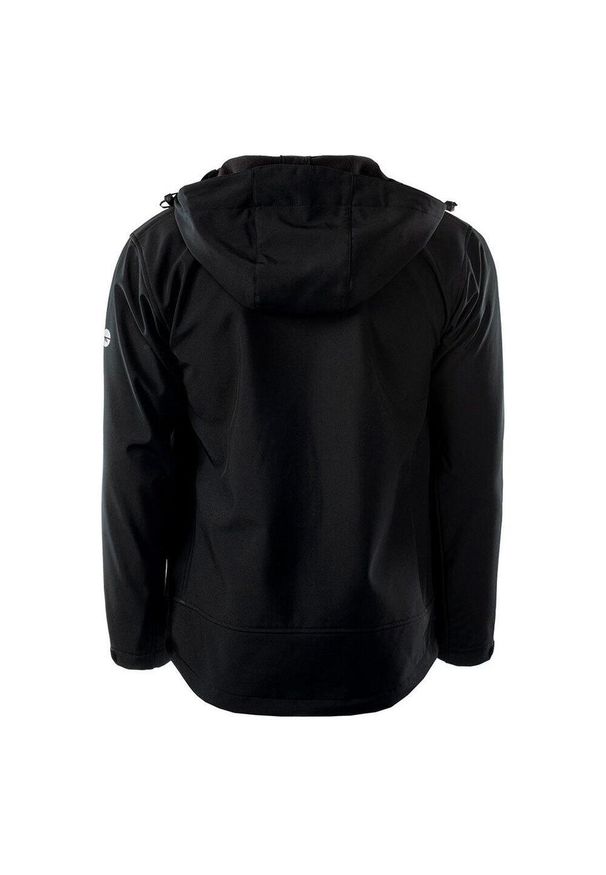 Hi-tec - Męska Kurtka Soft Shell Prince II. Kolor: czarny. Materiał: softshell. Sport: turystyka piesza