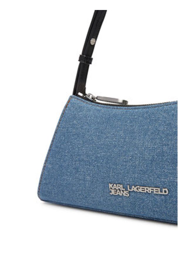 Karl Lagerfeld Jeans Torebka A3W30329 Niebieski. Kolor: niebieski