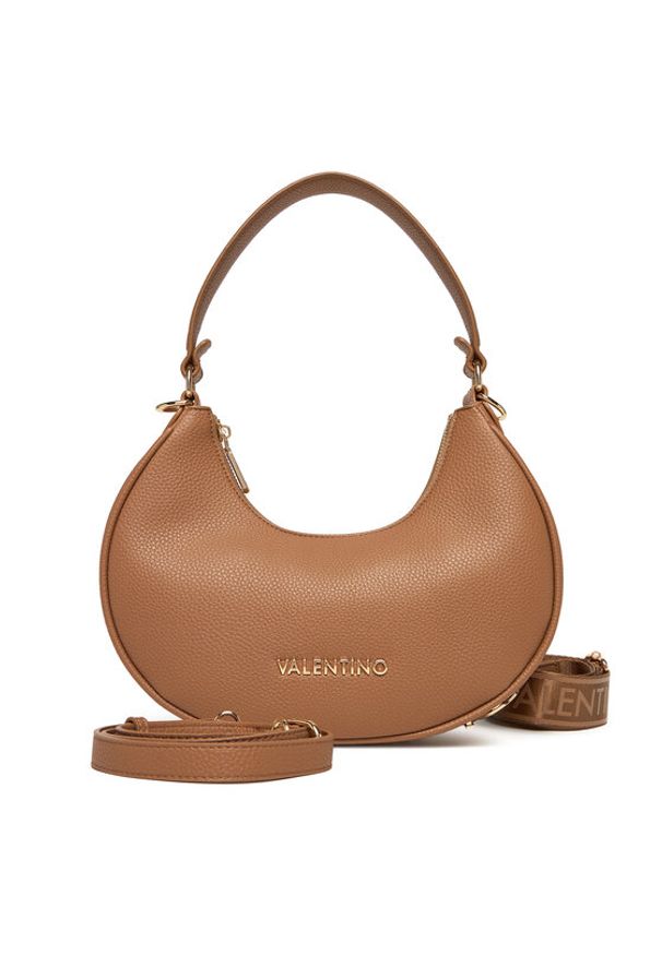 VALENTINO - Valentino Torebka Shelby VBS90A07GRA Brązowy. Kolor: brązowy. Materiał: skórzane