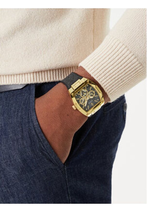 Guess Zegarek GW0786G1 Czarny. Kolor: czarny