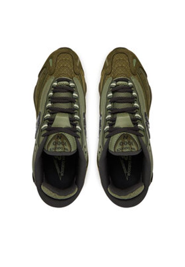 New Balance Sneakersy M1000NBU Zielony. Kolor: zielony. Materiał: skóra, zamsz