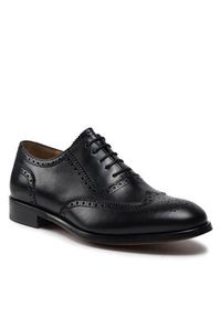 Lord Premium Półbuty Brogues 5501 Czarny. Kolor: czarny. Materiał: skóra #2