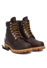 Timberland Trapery Premium 6-Inch Waterproof TB0A2P6WEXU1 Brązowy. Kolor: brązowy. Materiał: skóra #6