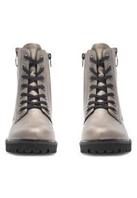 Remonte Trzewiki D8671-91 Srebrny. Kolor: srebrny. Materiał: skóra #3