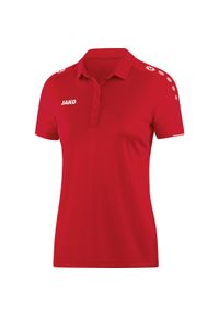 Damska koszulka polo Jako Classico. Typ kołnierza: polo. Kolor: czerwony. Sport: piłka nożna #1