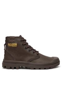 Palladium Trapery PAMPA HI COATED 74375-249-M Brązowy. Kolor: brązowy. Materiał: materiał