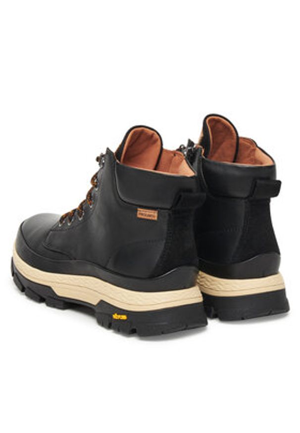 Pikolinos Trapery U0G-8041 Czarny. Kolor: czarny. Materiał: skóra