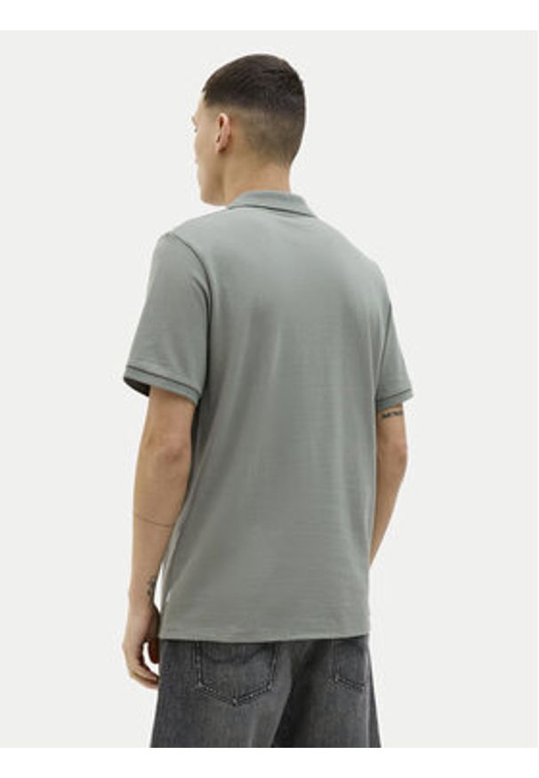 Jack & Jones - Jack&Jones Polo Kane 12270150 Zielony Regular Fit. Typ kołnierza: polo. Kolor: zielony. Materiał: bawełna, syntetyk