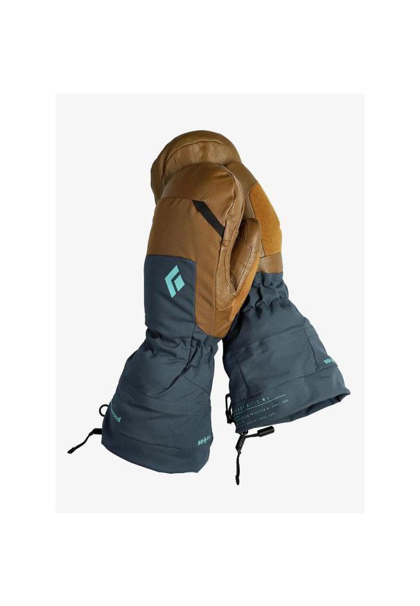 Łapawice damskie Black Diamond Mercury Mitts. Kolor: brązowy. Sezon: zima. Sport: narciarstwo