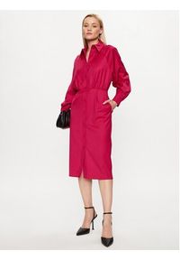 Silvian Heach Sukienka koszulowa GPA23319VE Różowy Regular Fit. Kolor: różowy. Materiał: syntetyk. Typ sukienki: koszulowe