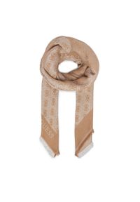 Guess Szalik 180145 Kolorowy. Kolor: beżowy. Materiał: wiskoza. Wzór: kolorowy #1