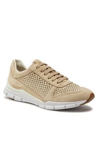 Geox Sneakersy D Suke B D02F2B 00022 C6738 Beżowy. Kolor: beżowy. Materiał: zamsz, skóra #7