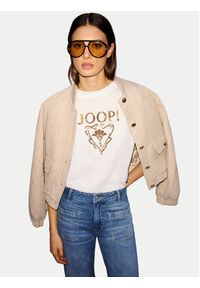 JOOP! T-Shirt 58 253JE58Tomma 30047768 Biały Regular Fit. Kolor: biały. Materiał: bawełna #4