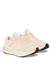 Adidas - adidas Buty do biegania Galaxy 7 JQ2606 Beżowy. Kolor: beżowy. Materiał: materiał #3