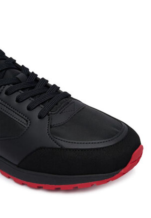 Hugo - HUGO Sneakersy Icelin 50536568 Czarny. Kolor: czarny. Materiał: materiał