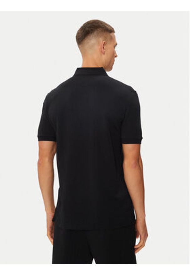 Hugo Polo Dereso232 50490770 Czarny Slim Fit. Typ kołnierza: polo. Kolor: czarny. Materiał: bawełna