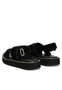 EMU Australia Sandały Morna W13284 Czarny. Kolor: czarny. Materiał: materiał #6