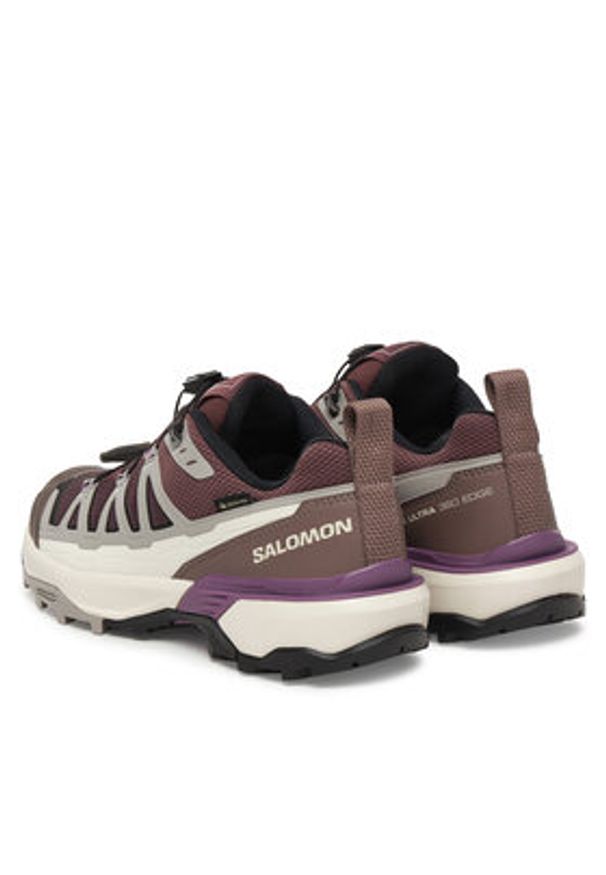 salomon - Salomon Trekkingi X Ultra 360 Edge Gore-Tex L49098200 Brązowy. Kolor: brązowy. Materiał: materiał