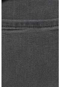 only - Only jeansy damskie medium waist. Kolor: szary #4