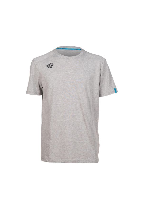 Koszulka Arena Team T-Shirt Panel. Kolor: szary. Materiał: materiał, skóra