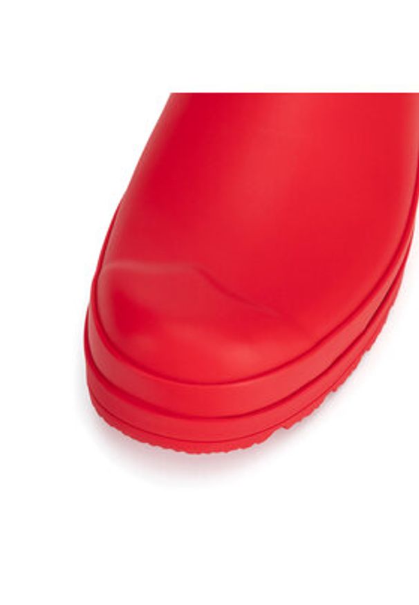 Hunter Klapki WFF1002RMA-LRD Czerwony. Kolor: czerwony. Materiał: kauczuk