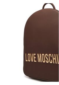 Love Moschino - LOVE MOSCHINO Plecak JC4193PP1NKD0301 Brązowy. Kolor: brązowy. Materiał: skóra