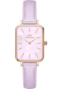 Daniel Wellington - ZEGAREK DAMSKI DANIEL WELLINGTON Quadro Lavender Mop 20mm DW00100637 + BOX (zw521b) #1