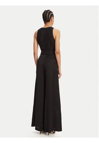 TwinSet - TWINSET Kombinezon 251TT2272 Czarny Regular Fit. Kolor: czarny. Materiał: wiskoza