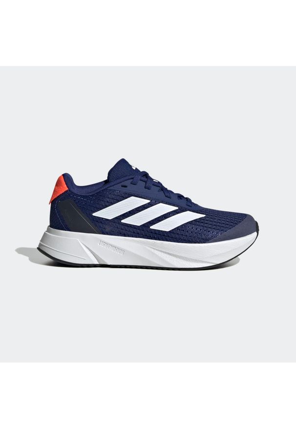 Adidas - Buty do biegania dla dzieci ADIDAS Duramo SL. Kolor: niebieski, wielokolorowy, pomarańczowy. Materiał: mesh, kauczuk. Szerokość cholewki: normalna