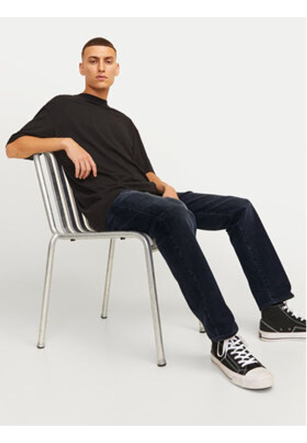 Jack & Jones Jeansy Chris 12259169 Granatowy Relaxed Fit. Kolor: niebieski