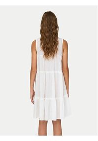 JDY Sukienka letnia Oda 15323448 Biały Regular Fit. Kolor: biały. Materiał: bawełna. Sezon: lato