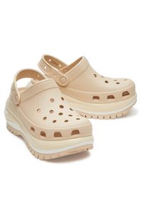 Crocs Klapki Classic Mega Crush Clog 207988 Beżowy. Kolor: beżowy #3