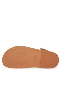 Nine West Klapki V1557-703-1 Beżowy. Kolor: beżowy. Materiał: materiał, syntetyk #6