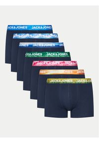 Jack & Jones - Jack&Jones Komplet 7 par bokserek Jacluca 12255852 Granatowy. Kolor: niebieski. Materiał: bawełna #1