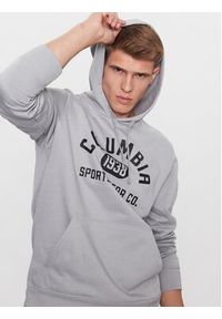 columbia - Columbia Bluza Trek™ Hoodie 195791 Szary Regular Fit. Kolor: szary. Materiał: syntetyk