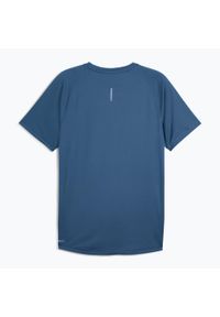 Puma - Koszulka do biegania męska PUMA Run Velocity Tee Poly. Kolor: niebieski. Sport: bieganie