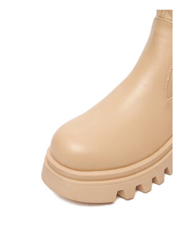 DeeZee Kozaki 13226-7 Beżowy. Kolor: beżowy. Materiał: materiał, syntetyk