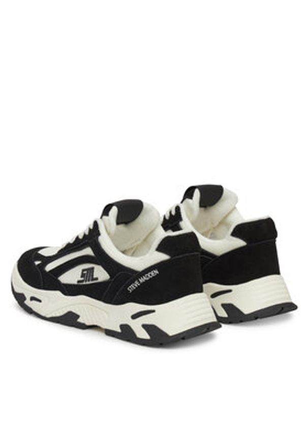 Steve Madden Sneakersy Sneak Peak-E SM19000129 Czarny. Kolor: czarny. Materiał: materiał