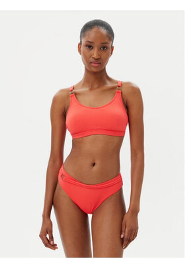 SELMARK - Selmark Góra od bikini BL477 Koralowy. Kolor: pomarańczowy. Materiał: syntetyk