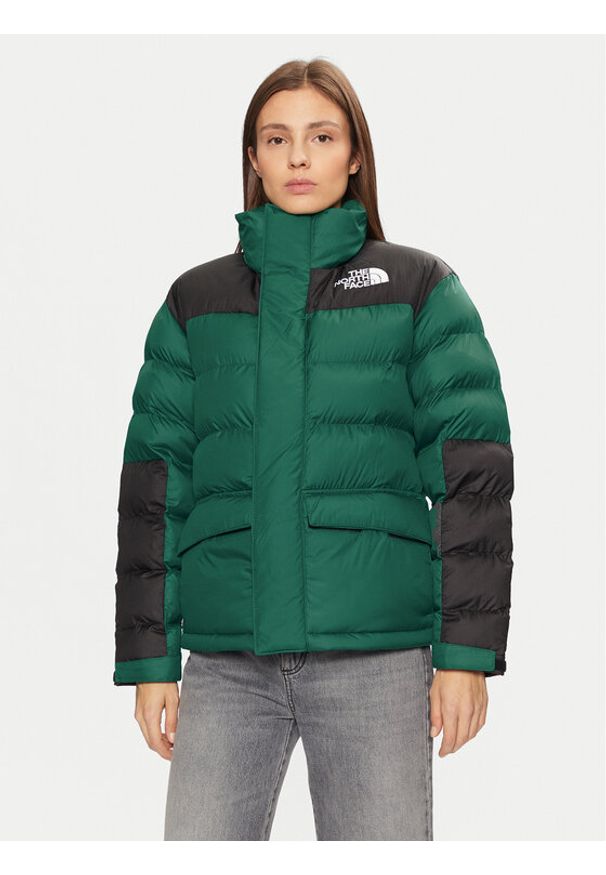 The North Face Kurtka puchowa Limbara NF0A89G9 Zielony Regular Fit. Kolor: zielony. Materiał: syntetyk