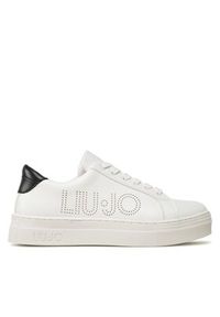 Liu Jo Sneakersy Alicia 508 4A3705 EX014 Biały. Kolor: biały. Materiał: skóra