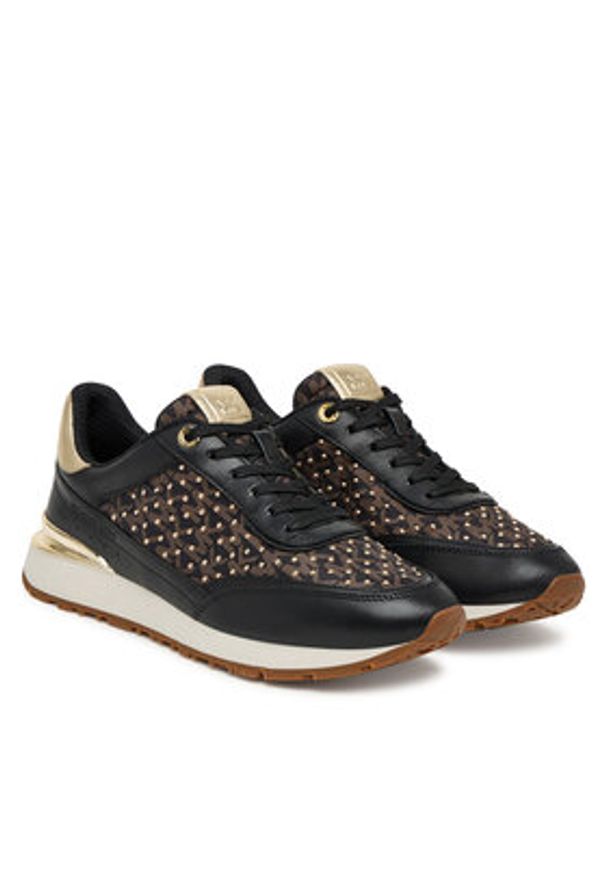 MICHAEL Michael Kors Sneakersy Nova Trainer 0000305905994 Brązowy. Kolor: brązowy. Materiał: skóra