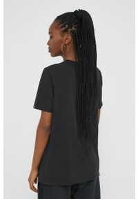 Superdry t-shirt bawełniany kolor czarny. Kolor: czarny. Materiał: bawełna. Wzór: nadruk #2