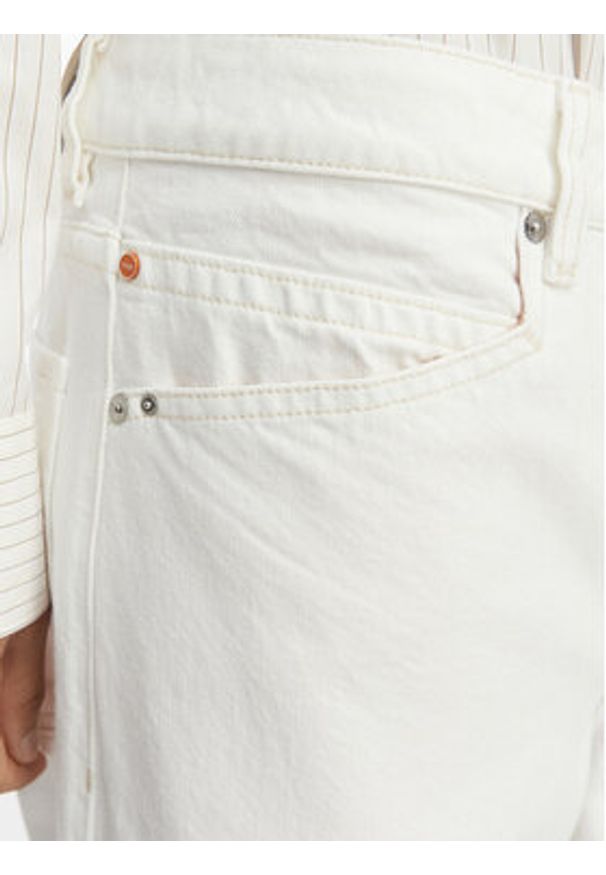 BOSS Jeansy C Slouchy MR 2.0 50558723 Biały Relaxed Fit. Kolor: biały