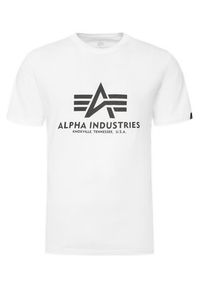 Alpha Industries Komplet t-shirtów Basic 106524 Biały Regular Fit. Kolor: biały. Materiał: bawełna #7