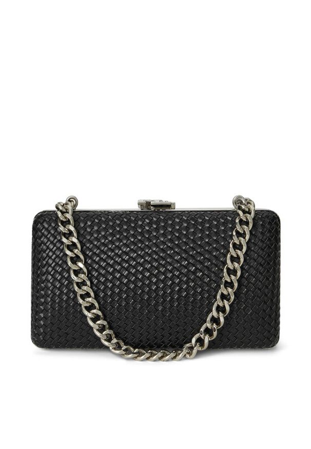 Lauren Ralph Lauren - LAUREN RALPH LAUREN Torebka 431969431001 Czarny. Kolor: czarny. Materiał: skórzane