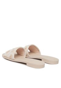 Guess Klapki FLJELS FAL03 Kremowy. Kolor: kremowy. Materiał: materiał #6