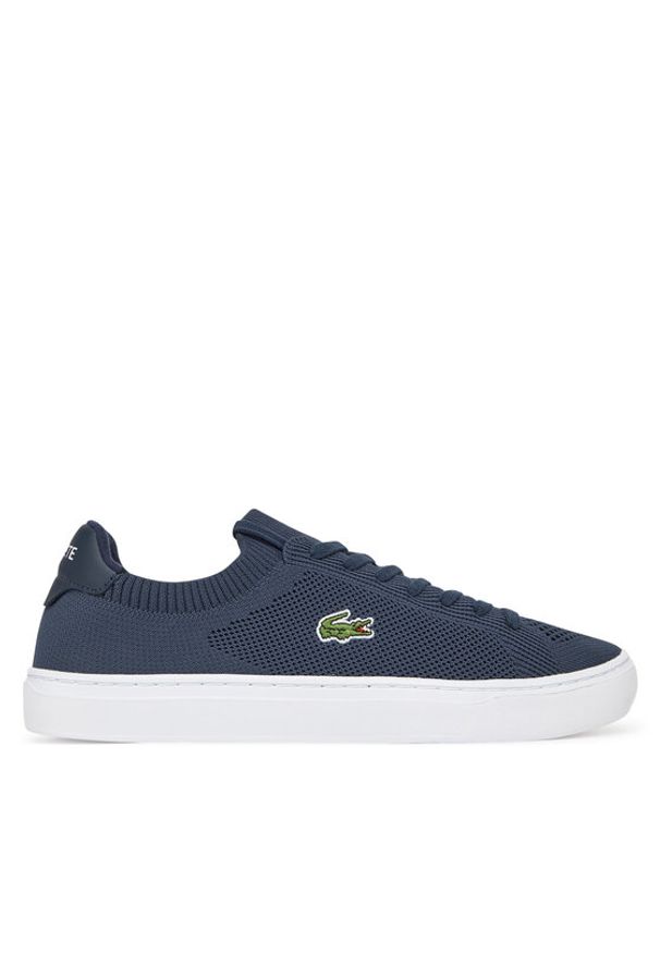 Lacoste Sneakersy La Piquée 2.0 7-49CMA0004 Granatowy. Kolor: niebieski. Materiał: materiał