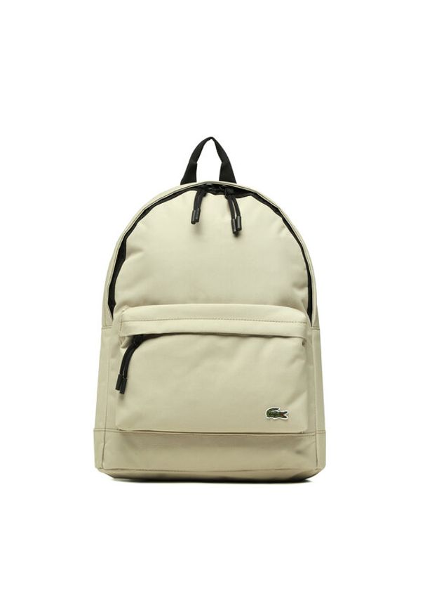 Lacoste Plecak Backpack NH4099NE Beżowy. Kolor: beżowy. Materiał: materiał